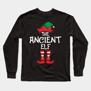 Ancient Elf Matching Family Christmas Long Sleeve T-Shirt